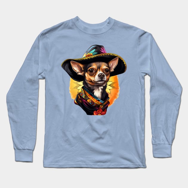 chihuahua Long Sleeve T-Shirt by Jason's Finery